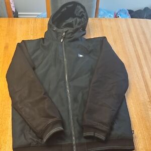 Vans Black Hooded Ski Jacket